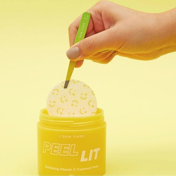 I Dew Care Peel Lit, Exfoliating Vitamin C Treatment Pads, 60 Count - Picture 4 of 8